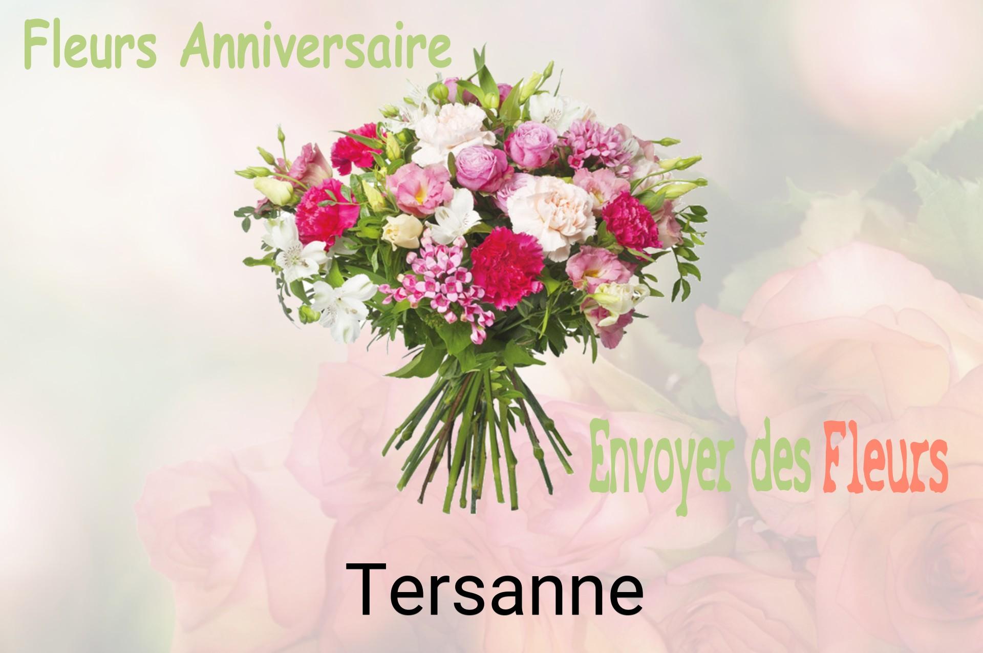 Bouquet de fleurs d’anniversaire livré à Tersanne